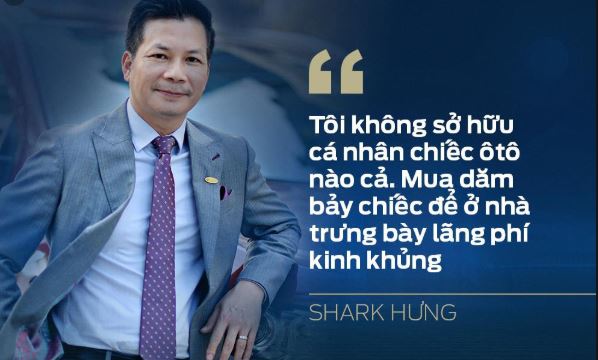 Những câu nói truyền cảm hứng của Shark Hưng