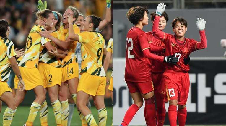 Trực tiếp bóng đá nữ Việt Nam và Australia