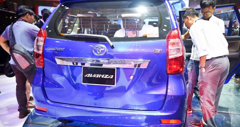 Đuôi xe của Toyota Avanza 2020