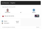 Trực tiếp Southampton vs Brighton live